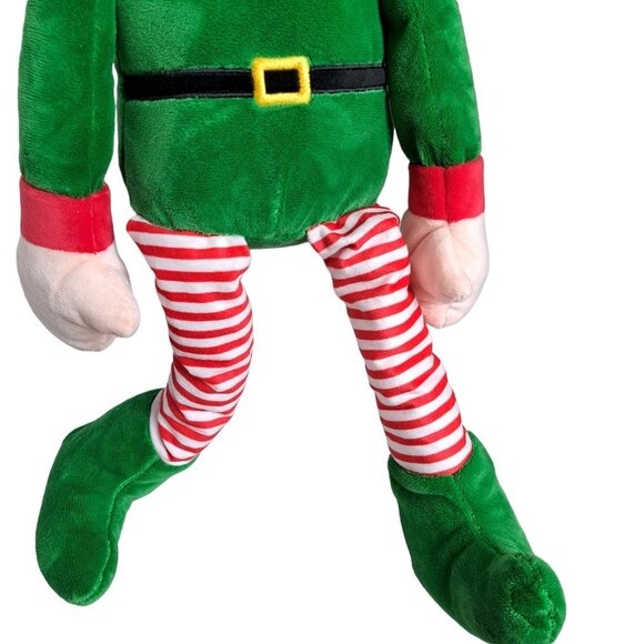 NEW Gitzy Elf Santa's Helper Stuffed Plush Animal Toy Christmas Xmas Dol… - Picture 4 of 6